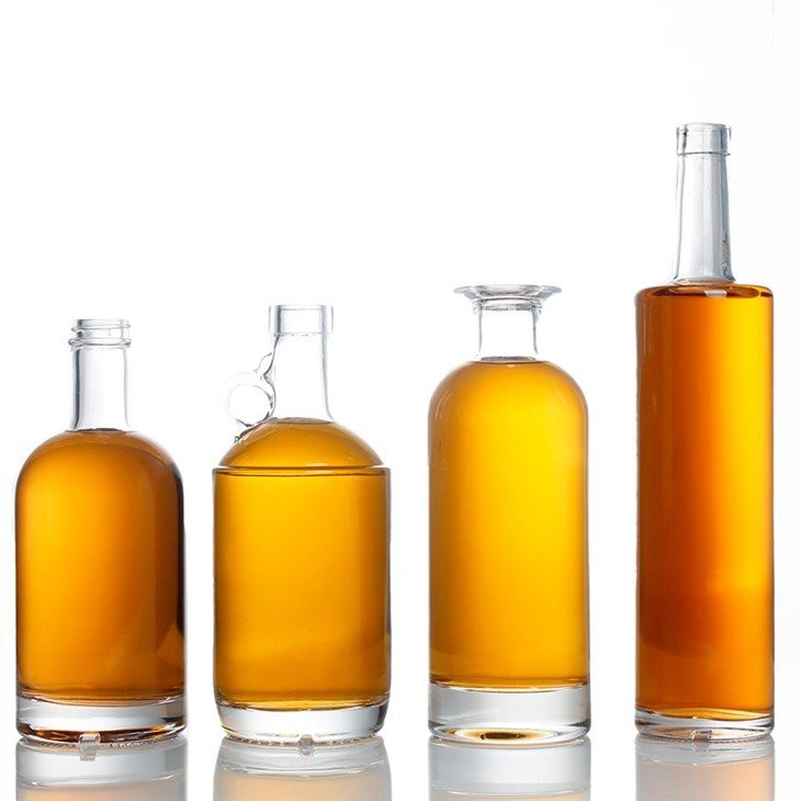 glass liquor bottle