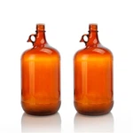 3L Персонализиран етикет Прозрачна бутилка от стъкло на бира